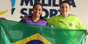 Tanto Sara Soares como Emilly Marcondes se sienten orgullosas de poder enfundarse la camiseta de la selección nacional de su país.