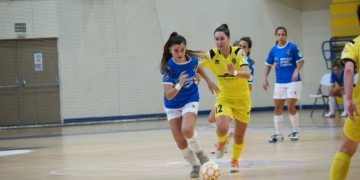 La melillense Natalia tuvo unos buenos minutos frente al cuadro zaragozano.