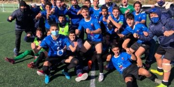 Integrantes de la plantilla de la escuadra del MSC Rusadir.