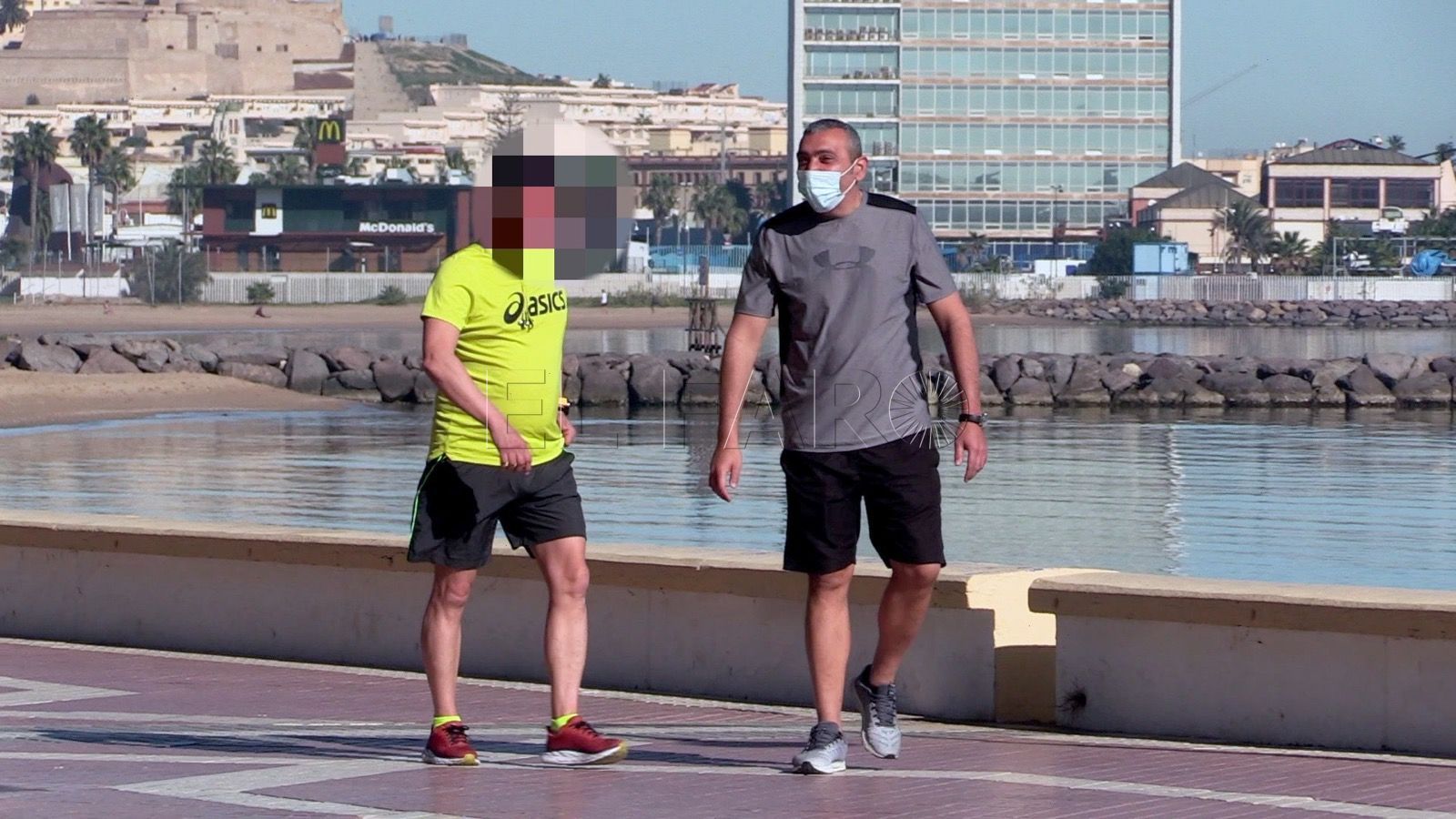 Errores, infracciones y aerosoles durante la tercera ola en Melilla.