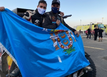 Juan Miguel Fidel, a la conclusión de una de las etapas.