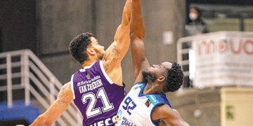 Imagen de uno de los partidos del cuadro melillense.