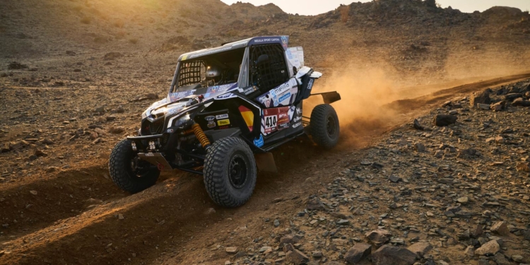 Buena primera parte de los melillenses en la edición 2021 del Dakar