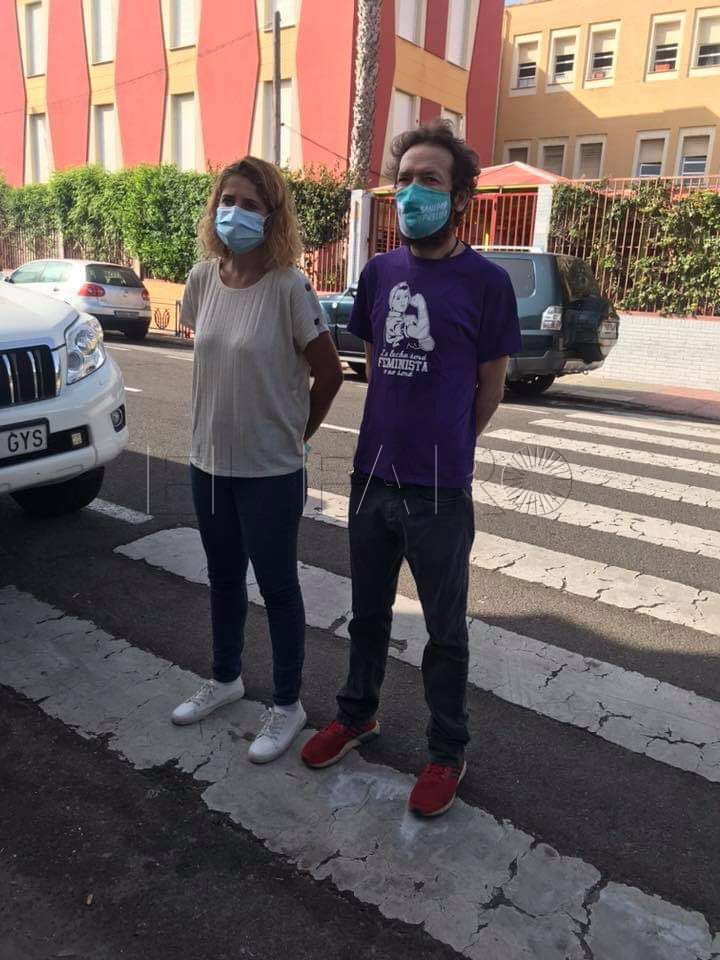 Podemos pide reforzar la limpieza anticovid en los centros educativos