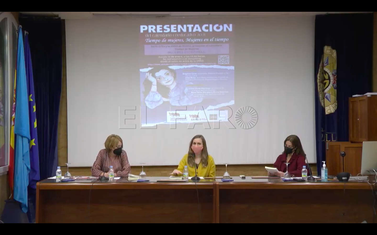 El calendario de SATE-STEs rescata a las invisibilizadas y silenciadas del mundo de la literatura