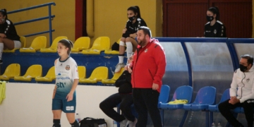 El técnico melillense, en uno de los partidos de esta temporada liguera.