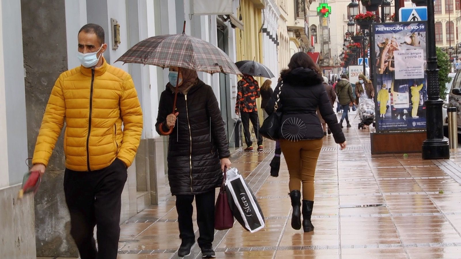 El índice de ventas del comercio minorista de Melilla bajó un 24,4% durante el mes de noviembre