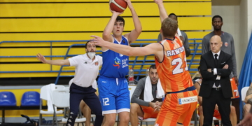 Imagen de uno de los partidos del Melilla Sport Capital.