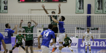 Los melillenses, en uno de sus partidos de esta temporada liguera.