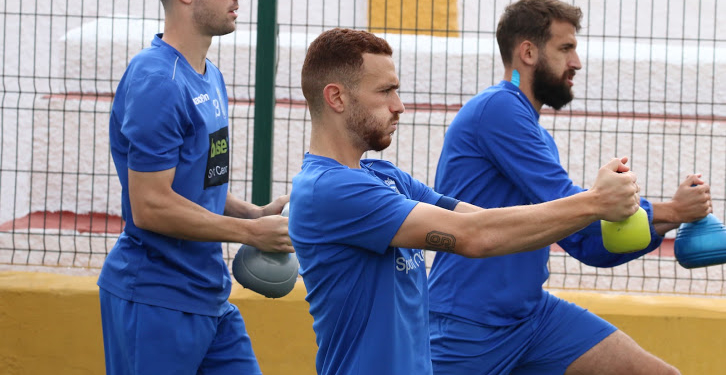 Los azulinos preparan el primer ‘match ball’ de la primera fase