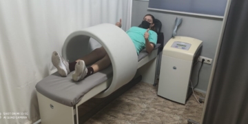 La guardameta del filial melillense se encuentra inmersa en las sesiones de recuperación, aunque aún está lejos de poder entrenar y de estar al cien por cien.