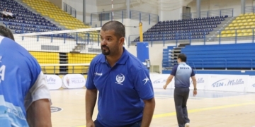 Salim Abdelkader, entrenador del Melilla Sport Capital Voleibol, podrá contar con todos los efectivos de su plantilla en el encuentro de la matinal de hoy viernes.