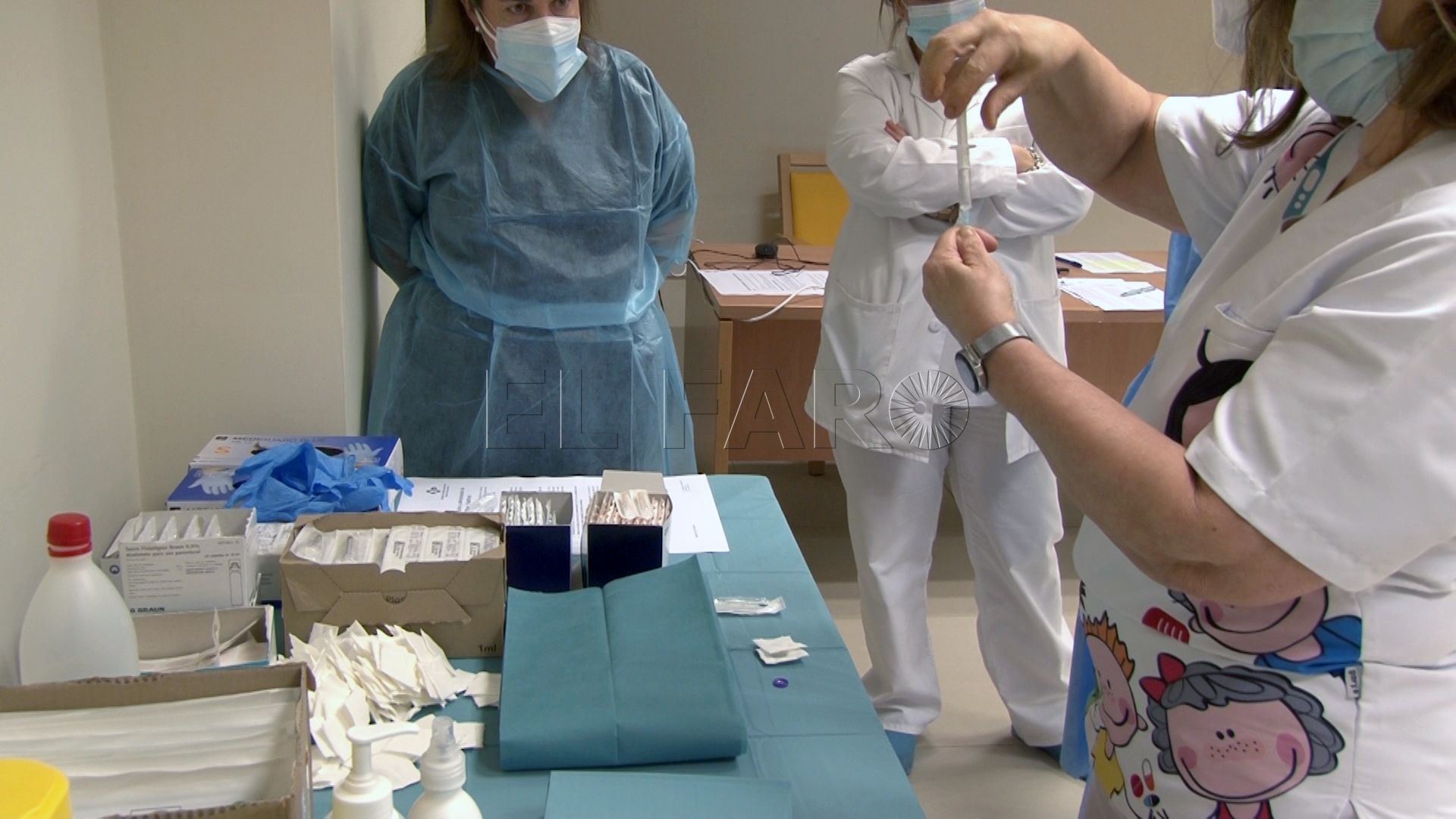 La vacuna contra la Covid-19 llega a los domicilios de dependientes que no se pueden desplazar