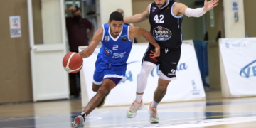 Alec Wintering firmó frente a la escuadra lucense, en la primera vuelta, su mejor partido como azulino.