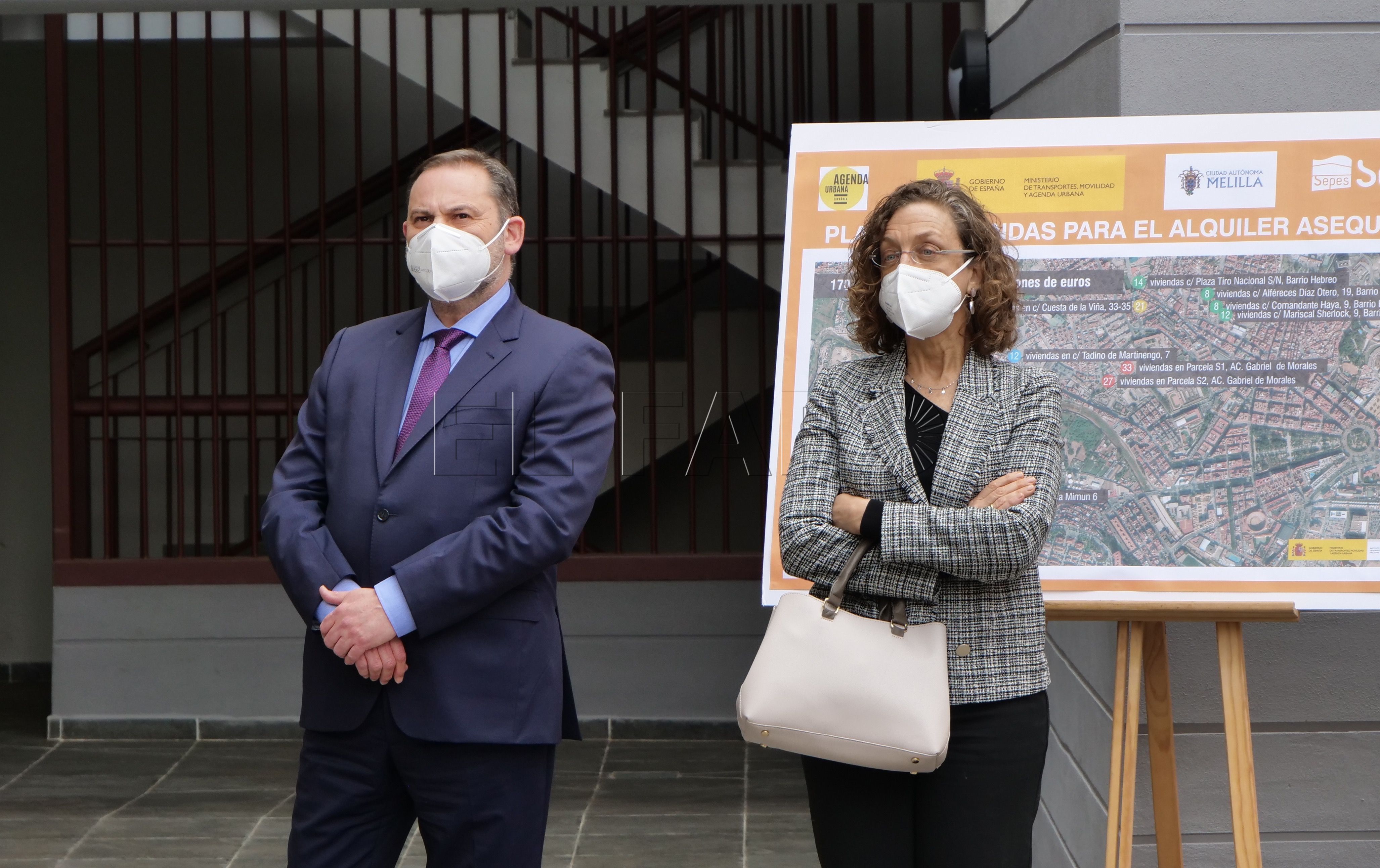 Rojas: “La visita de Ábalos reafirma el compromiso del Gobierno de Pedro Sánchez con Melilla”