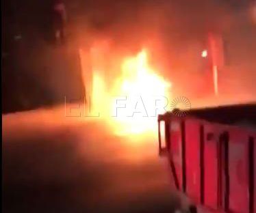 Los Bomberos realizan cinco servicios por fuegos en una sola jornada