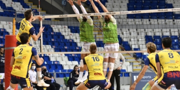 Imagen de uno de los partidos de la jornada del pasado fin de semana.