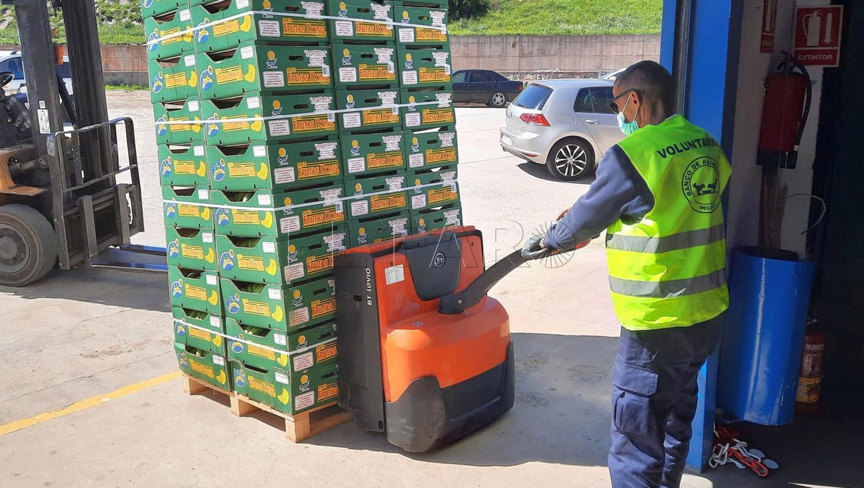El Banco de Alimentos lleva la solidaridad a las puertas de 11.132 personas en Melilla
