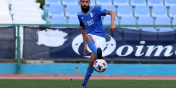 Sergio Parla es, desde su llegada a la entidad azulina, uno de los referentes tanto dentro del terreno de juego como en el vestuario.