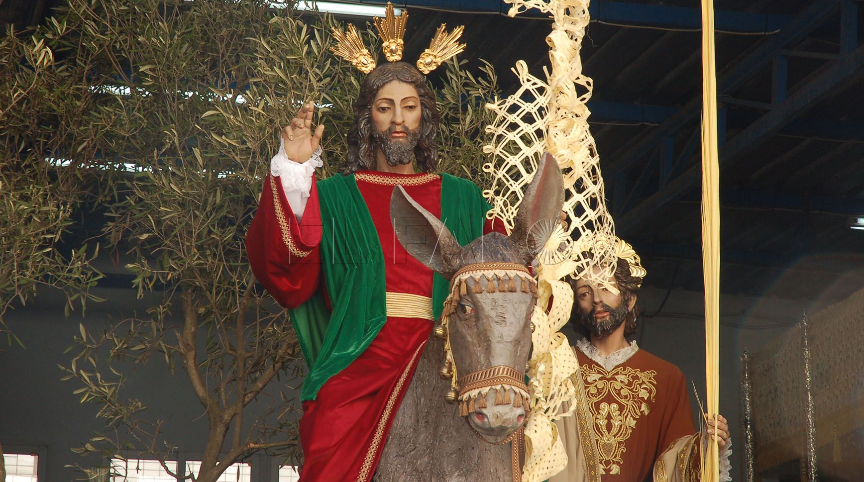 Un Domingo de Ramos distinto: online y con visitas a La Pollinica