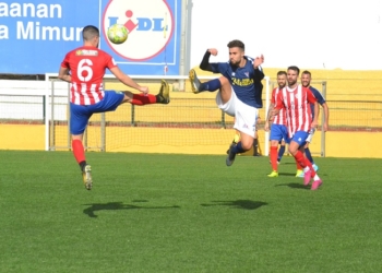 Imagen de uno de los partidos del Melilla CD.