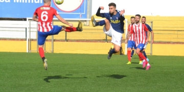 Imagen de uno de los partidos del Melilla CD.
