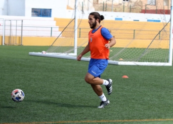 El jugador Ali, en una de las sesiones de entrenamientos.