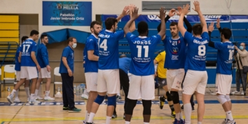 Celebración de uno de puntos melillenses.