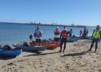 El piragüismo aparece en Melilla