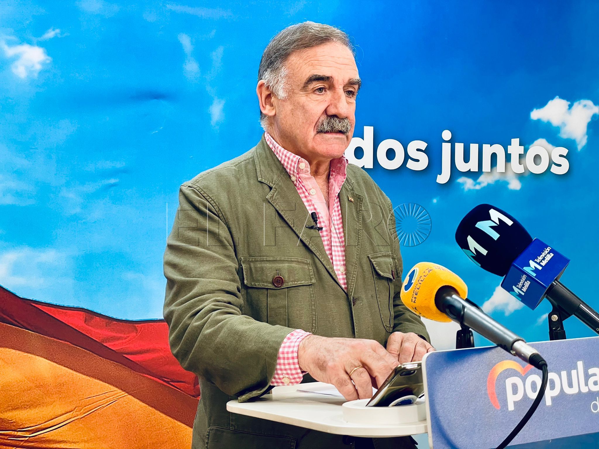 El PP critica que la Asamblea no condene las palabras de Marruecos sobre Melilla