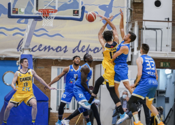 Los melillenses jugaron, en momentos puntuales, unos buenos minutos de baloncesto ante los madrileños.