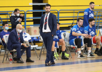 El entrenador melillense, en uno de los partidos de esta temporada liguera.