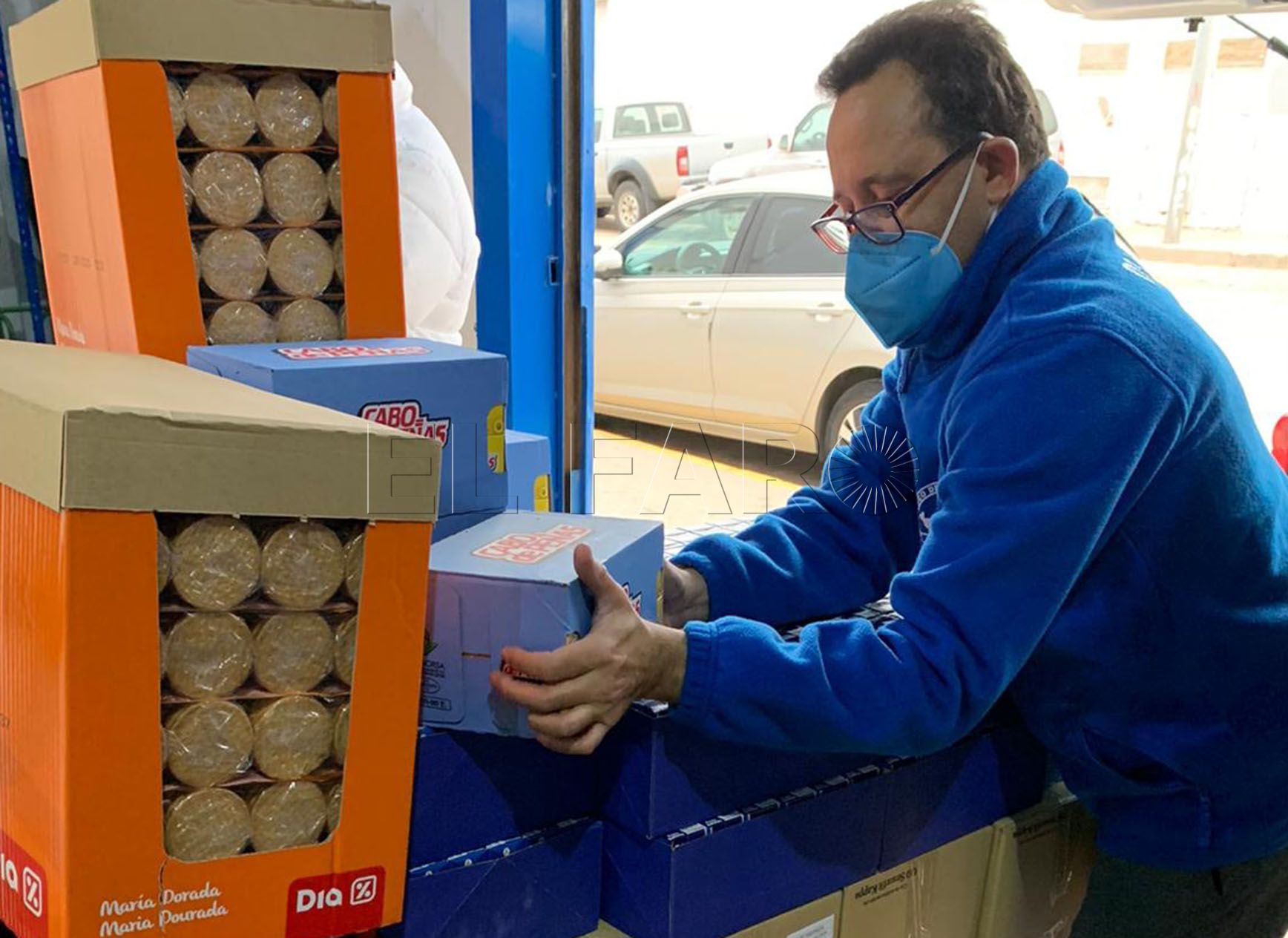 Las donaciones privadas permiten dar al Banco de Alimentos productos distintos