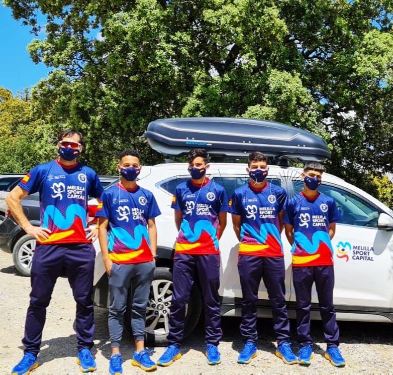 Gran papel de los jóvenes valores del trail melillense en Sevilla