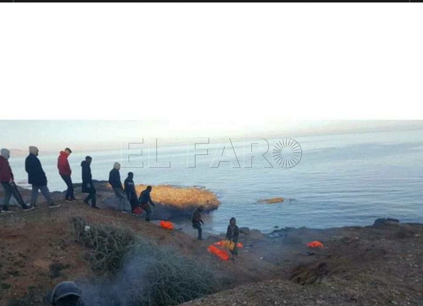 Disminuye el número de migrantes en Nador, pero aumentan las salidas desde el mar de los rifeños
