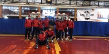 Jugadores de la escuadra blaugrana.