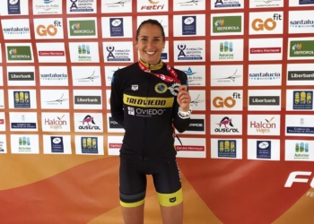 Paula Creus, segunda en su grupo de edad