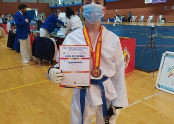 Gael Vidal se trae a Melilla la medalla de bronce de la Copa de España cadete