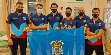 Componentes de la expedición melillense que estará en este evento de primer nivel.