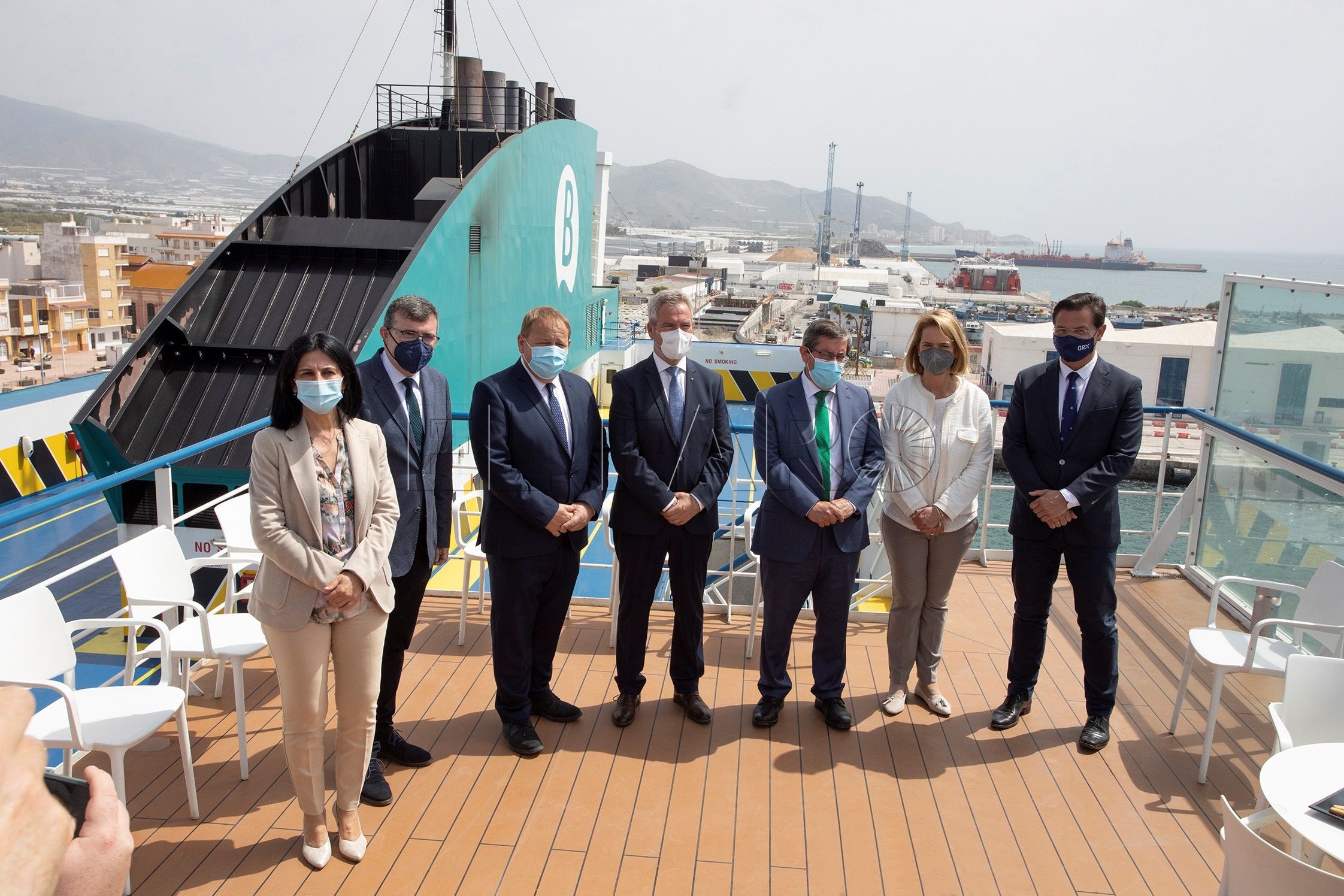 Entra en funcionamiento la línea marítima entre Melilla y Motril