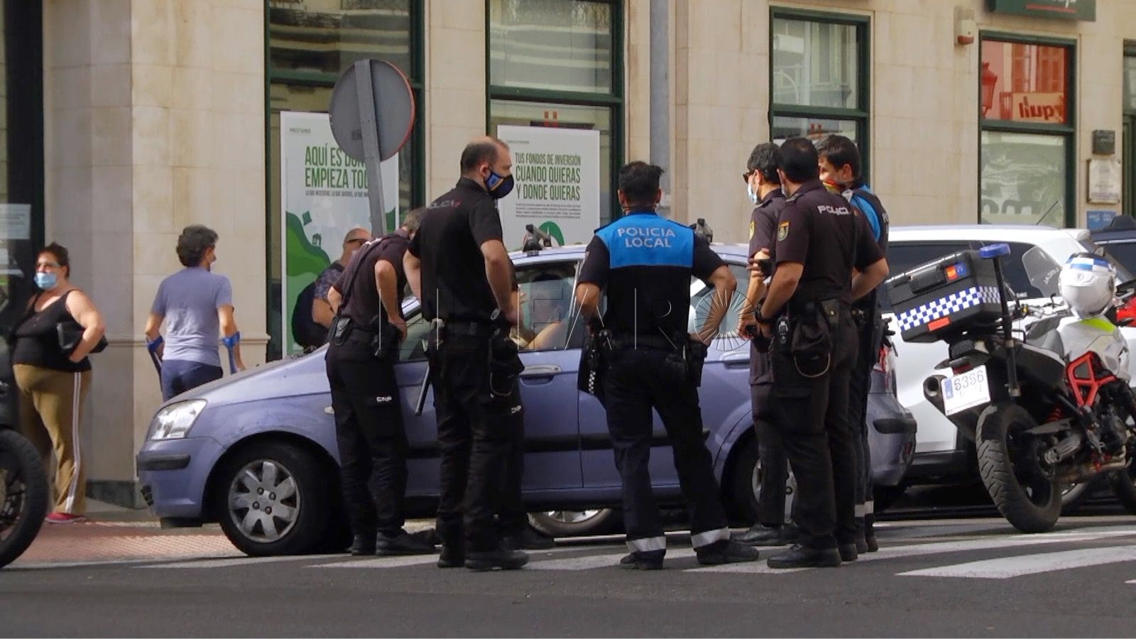 Detenido un hombre por un delito de amenazas graves y resistencia