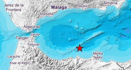 Un terremoto de 3,8 de magnitud se siente en Melilla