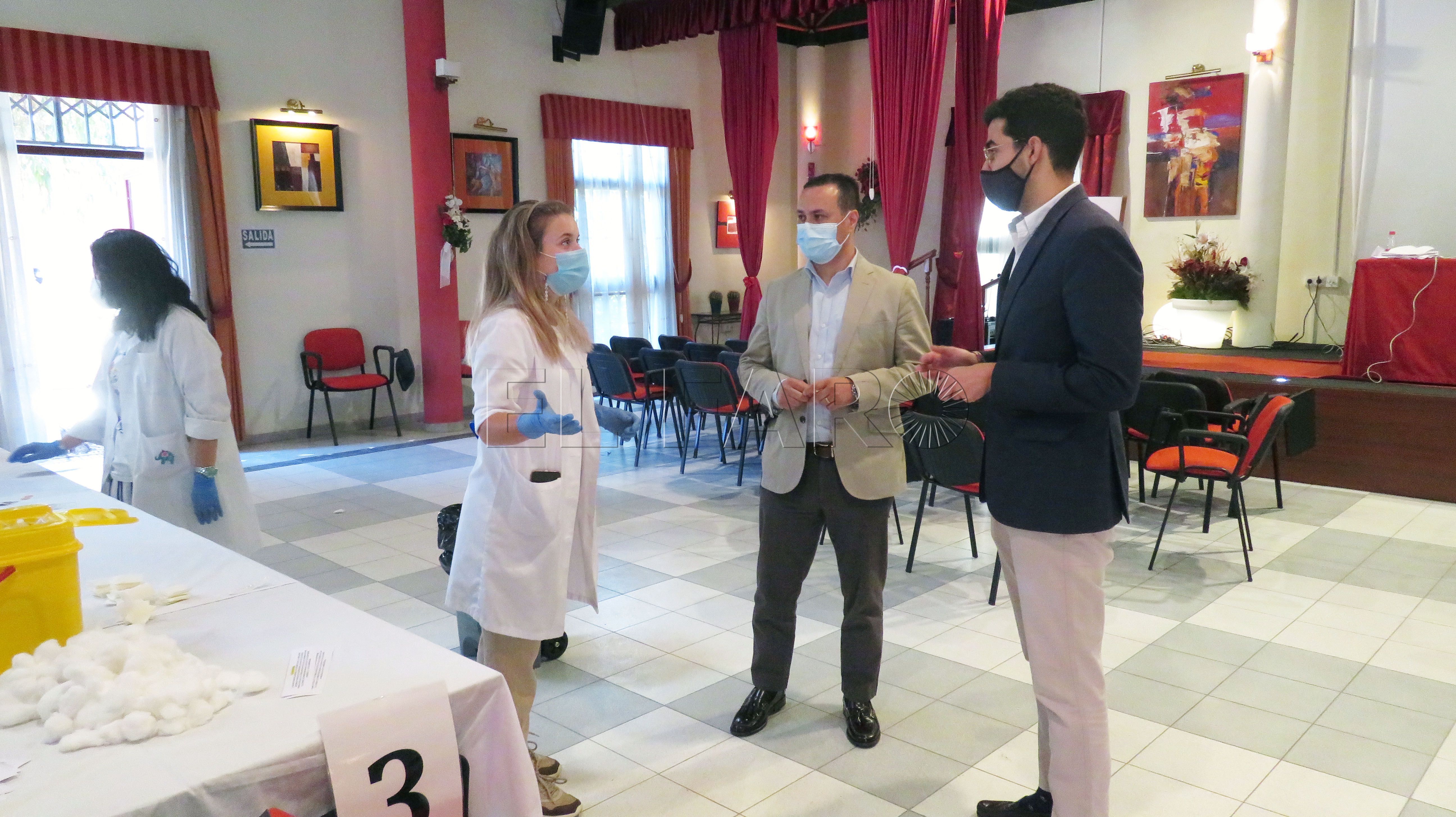 El Ingesa colabora en la vacunación que realiza Salud Pública