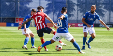 Restan por disputarse 9 puntos y los azulinos superan en 7 al Atlético B, que marca el descenso
