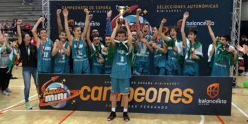Andalucía se impuso a Cataluña por un contundente resultado de 66-102, en la final masculina de la edición del 2019.