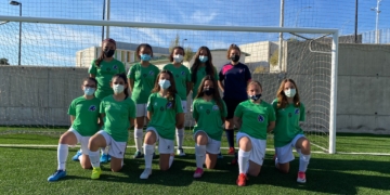Formación de la escuadra del Club Deportivo Buen Consejo que es el único equipo que ha logrado un pleno de victorias.