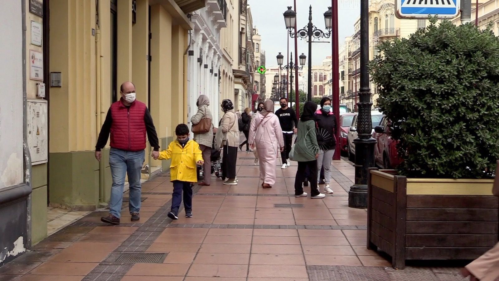 'La Navidad Animada' arranca en Melilla con personajes para los peques en el centro