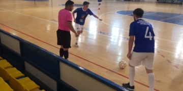 Imagen del partido disputado en el día de ayer.