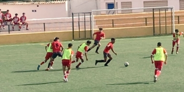Imagen de uno de los partidos en La Espiguera.