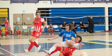 Las melillenses realizaron un gran desgaste físico.
